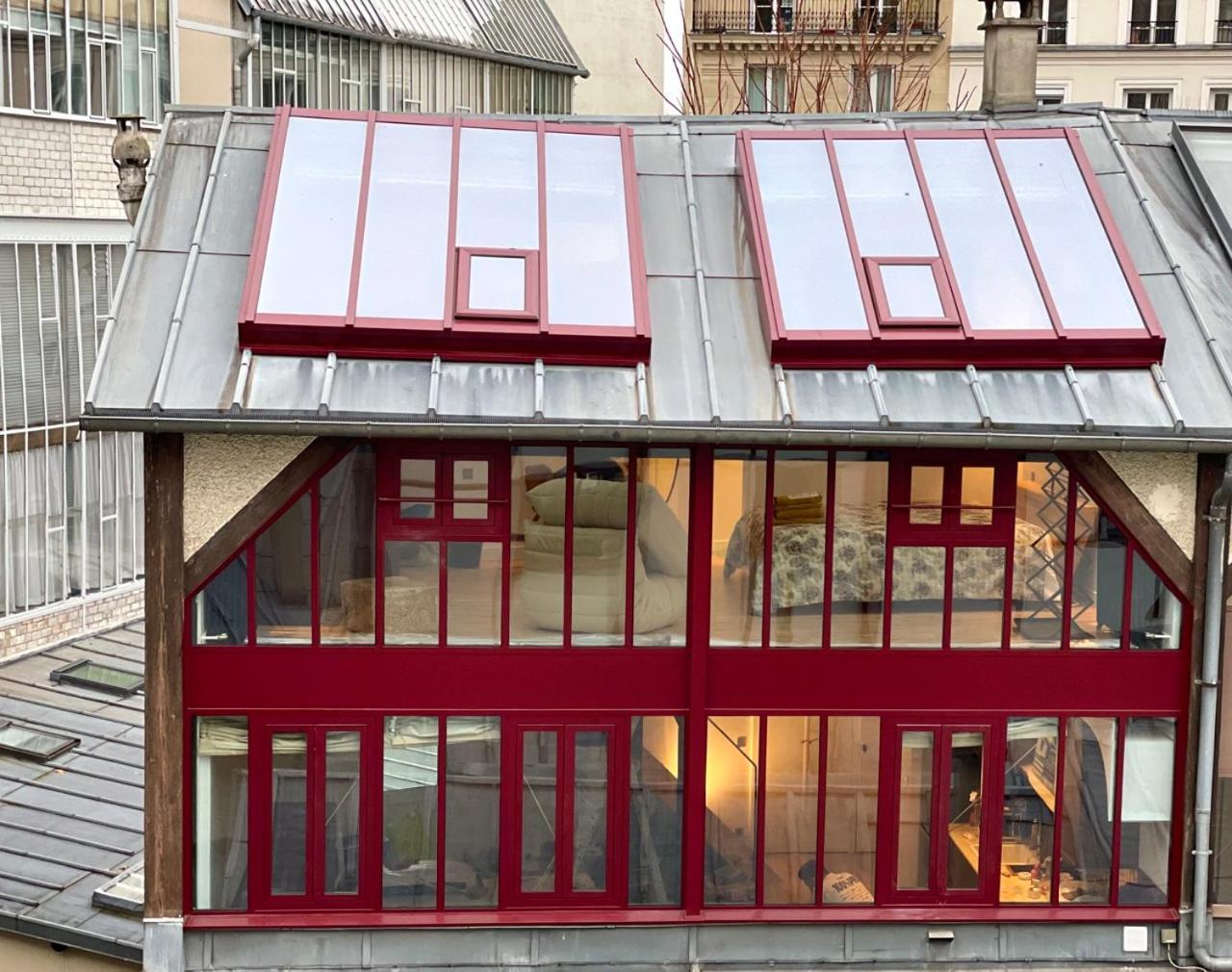 New : Atelier Artiste Montmartre Lägenhet Paris Exteriör bild